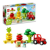 Kit Lego Duplo Tractor De Frutas Y Verduras 10982 19 Piezas