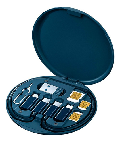 Kit Data Para Viajes Adaptador Carga Celulares Universal Usb