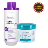 Semi Definitiva Forever Liss Sem Formol 1 Litro + Btx 250g