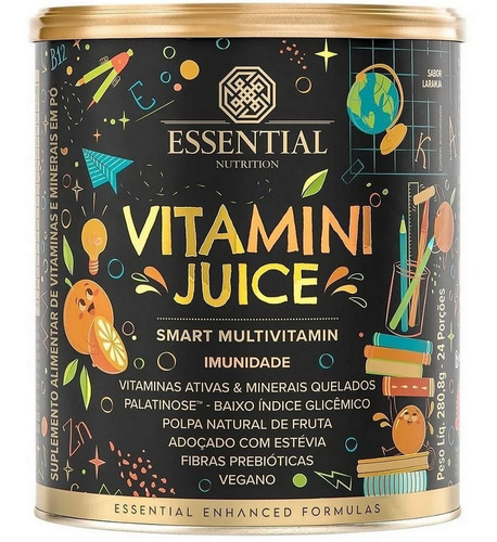 Vitamini Juice 280g - Essential - Multivitamínico Vegano