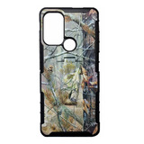 Funda Moss Uso Rudo Camuflage 3 En 1 Motorola Moto G60s