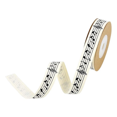 Embellecimiento De La Cinta De Embalaje Estilo Nota Musical