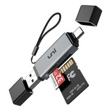 Lector De Tarjetas Sd, Tarjeta Uni Usb C A Micro Sd De Alta