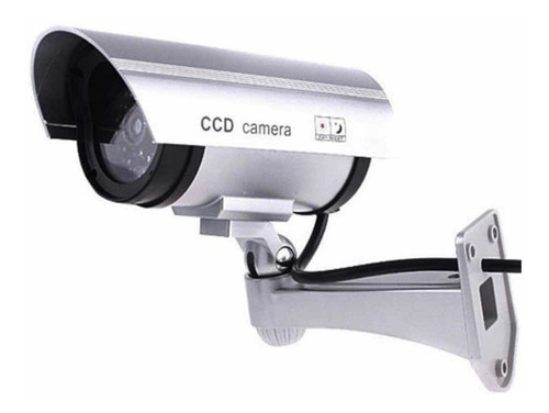 Camara De Seguridad Falsa Dummy Sensor Led