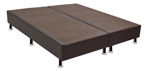 Base Sommier Corino Marrom Queen (158x198x30) - Ortobom