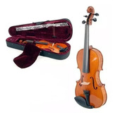 Violín 3/4 Stradella Mv1411-34 Macizo Estuche Arco Resina 6p