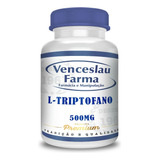 L Triptofano 500mg Com 60 Doses Precursor Da Serotonina 