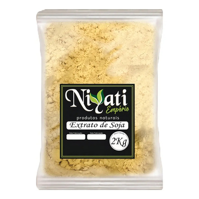 Extrato De Soja (leite De Soja) Em Pó Saboroso 2kg - Niyati | MercadoLivre