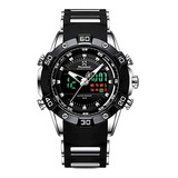 Youwen Reloj Deportivo Para Hombre Led Digital Y Cuarzo