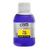 Base Para Unhas Top Coat Cora 100ml