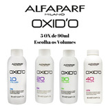 Kit 5 Água Oxigenada Alfaparf 90ml 