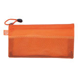 Estuche Escolar Pvc Naranjo Adix