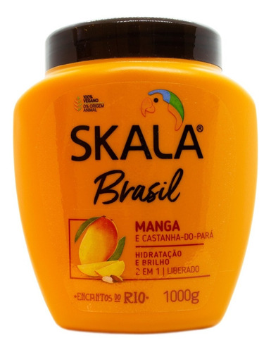 Skala Brasil Mango Máscara Vegana Hidratación Anti Frizz 1kg