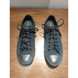 Zapatilla Converse Negra Puntura Goma N° 40 Excelente Estado