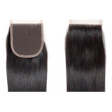 Promoção Top Closure 4x4 Cabelo Humano Liso 30cm