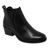 Botines Casuales Negros Zapatos Mujer Gino Cherruti 1502