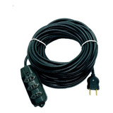 Extensão Cabo Pp 2x2,50mm Rolo Montada 25mts Cor Preto 127v/220v