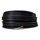 Cable Cca Uso Rudo Konect 3x12 100 Metros Negro (2 Piezas)