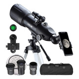  Telescopio Esslnb Portátil 80mm Maletín Trípode Regalo