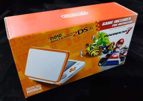 New Nintendo 2ds Xl Nueva Naranja Y Blanco Sellada Sin Abrir