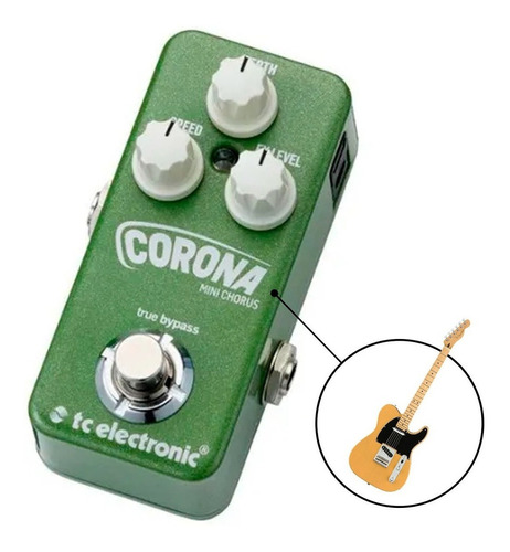 Pedal De Guitarra Corona Mini Chorus - Tc Electronic