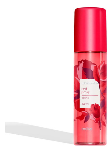 Body Splash Red Rose Perfume Esika 200ml Oferta