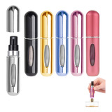 6pcs Mini Atomizador Para Perfume Botellas,capsula Viaje 5ml