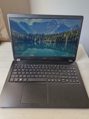 Notebook Acer A315 Funcionando (defeito Na Tampa E Teclado) 
