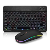 Bluetooth Keyboard And Mouse Combo For iPad - Rechargeab Nnf