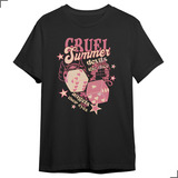 Camiseta Cruel Summer T-shirt Taylor Swift Cantora Unissex