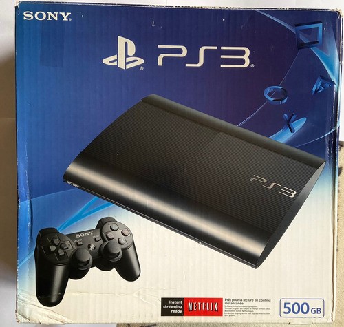 Sony Playstation 3 Super Slim 500gb Black (original)