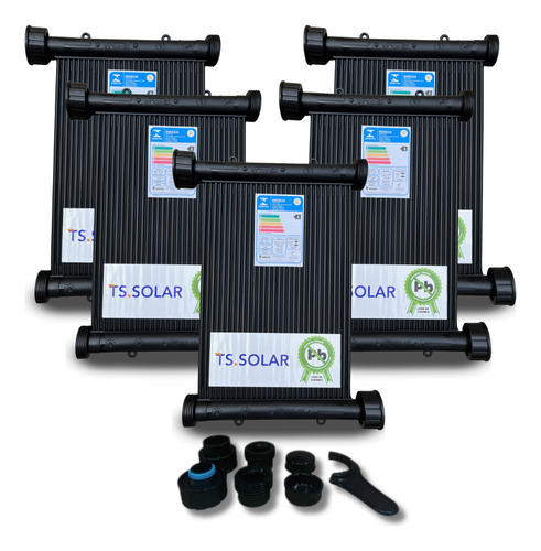 Coletor Spa Piscina 4mt 25 Unidades 42.000l Kit Aquecimento