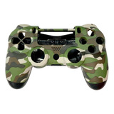 Carcaça Camuflado Controle Ps4 Pro Serve Mod Jdm 055 Jds 055