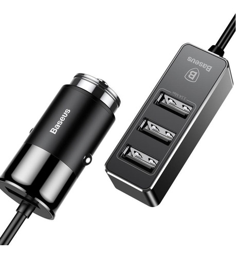 Cargador De Auto 4 Usb  5.5 Amp Enjoy - Baseus