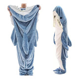 Bolsa De Dormir Cartoon Shark, Cobertor, Pijama, 190x90cm