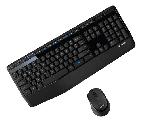 Combo Inalámbrico Teclado Multimedia Y Mouse, Logitech Mk345