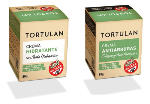 Tortulan Sin Tacc Crema Hidratante + Antiarrugas Colágeno