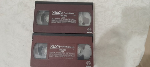 Vhs Xuxa Só Para Baixinhos 2 E 3 Originais Sem A Capa Com Cx