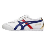 Onitsuka Tiger Mexico 66 Blanco Piel Zapatillas Multicolor