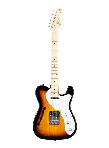 Sx Thinline Hollow-body Telecaster Stl/h