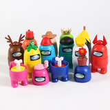 12pcs Amonus Navidad Animal Muñecas Juguetes Juego