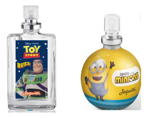 Kit Jequiti Colônia Infantil Toy Story Buzz + Minions