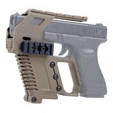 Porta Carregador Com Trilho Glock G17 G18 G19 Gbb Airsoft