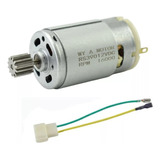 Motor Eléctrico Rs390 Dc 12 V 16000 Rpm Y Motor De 12 Diente