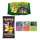 Cartas Pokemon 3 Sobres De 3 Cartas Original Trick Or Trade