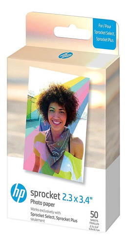 Hp Sprocket 2.3 X 3.4 Premium Zink Sticky Back Photo Paper (