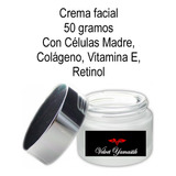 Crema Facial De Celulas Madre, Retinol, Vitamina E 50 Ml