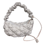 Bolso Bandolera Crossbody Mujer Único Plisado De Nubes