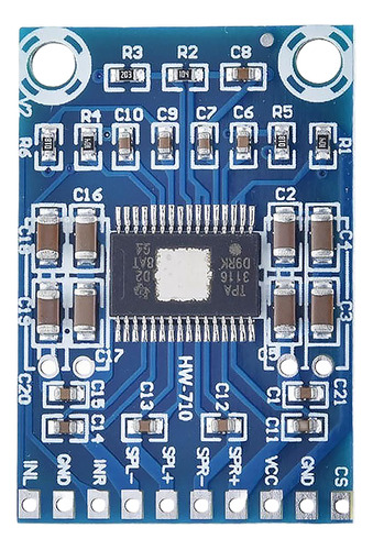 Placa Amplificadora De Alta Potencia Xh-m562 2x50w Tpa3116d2