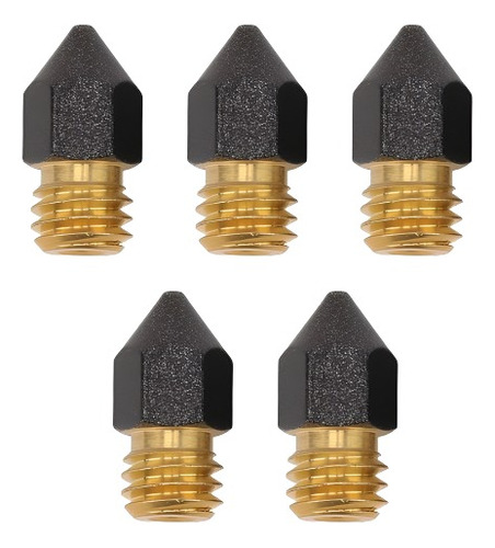 5x Nozzle Teflonado 0.2mm 0.4mm 0.6mm 0.8mm + Destapa Nozzle